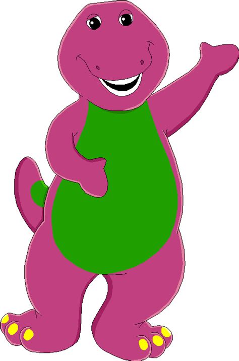 Barney The Dinosaur Cartoon 4 Cartoon Transparent Png 598x946 Images