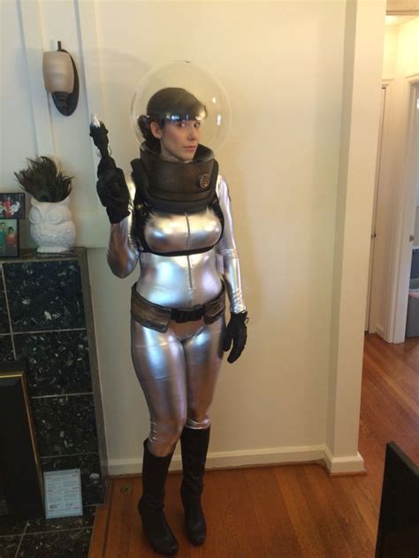 This Is How My Space Girl Costume Turned Out Spacegirl Cosmonaut
