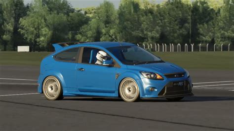 Mod Assetto Corsa Top Gear Test Track 🇬🇧 Ford Focus Rs Mk2 S1 🇺🇸