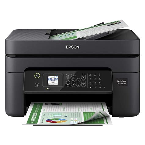 Epson Workforce Wf 2830 Wireless All In One Color Printer With Scanner