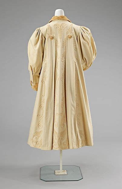 Piping Embellished Wool Coat Ca 1905 Abraham And Straus Via The Met