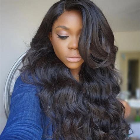 Buy 250 Density Body Wave Human Hair Lace Front Wigs