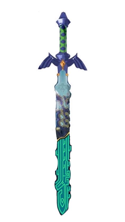tears of the kingdom master sword by theancienthylian1999 on deviantart