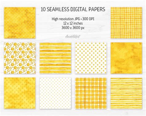 Free Yellow And White Polka Dot Digital Paper Ubicaciondepersonas