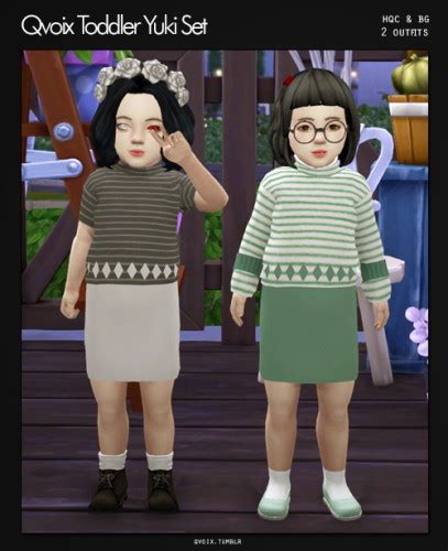 Yuki Set T At Qvoix Escaping Reality Sims 4 Updates