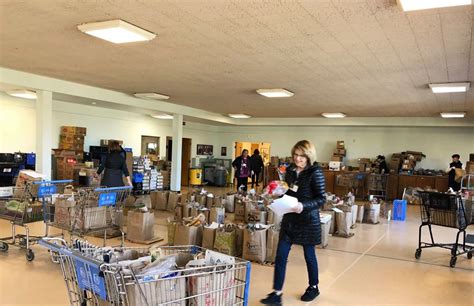 Point edwards residents pose with food and household items that were delivered monday to the edmonds food bank. Now more than ever, the Edmonds Food Bank needs volunteers ...