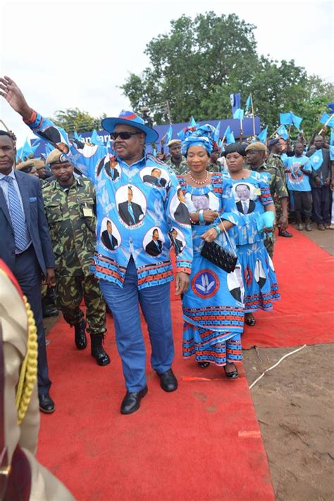 Mutharika Dates Mchinji Boma Today Face Of Malawi