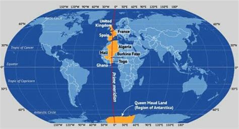 Tropic Of Cancer Tropic Of Capricorn And Equator Passes Through Which