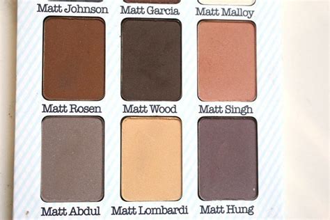 Thebalm Meet Matte Nude Eyeshadow Palette Review Swatch Eotd