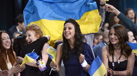 Eurovision Song Contest Russland Schreibt Ukrainische Esc Gewinnerin