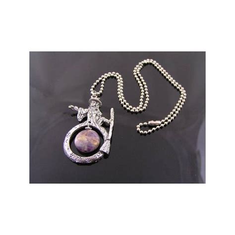 Wizard Necklace With Amethyst Wedunit Jewels