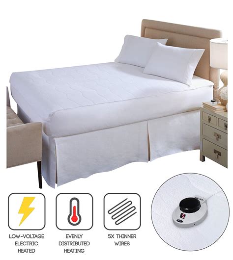 It's soft, warm and distrubtes heat evenly. Perfect Fit SoftHeat Smart Heated Electric Mattress Pad ...