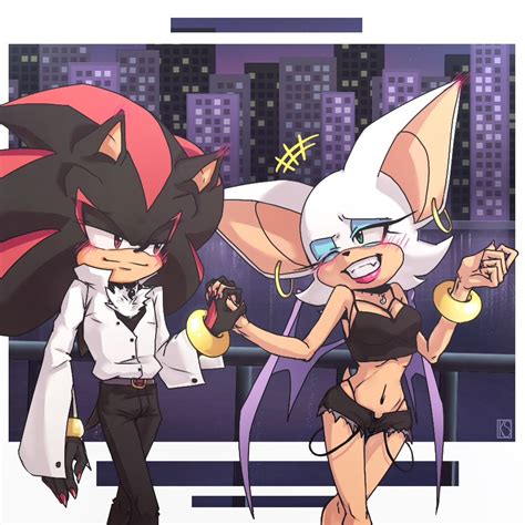 shadow the hedgehog x rouge the bat shadow and rouge hedgehog art rouge the bat
