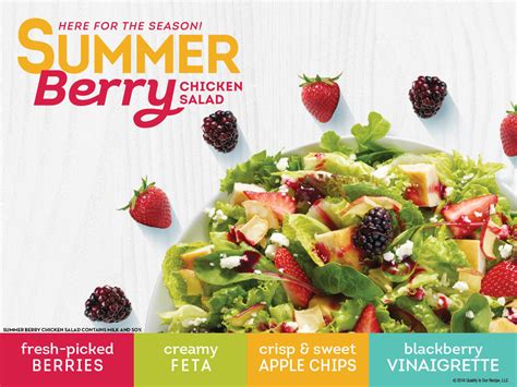 Wendys Summer Berry Chicken Salad A Fresh Take On Summer Picked Just