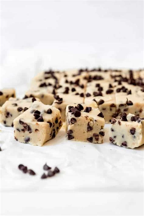 Chocolate Chip Cookie Dough Fudge House Of Nash Eats