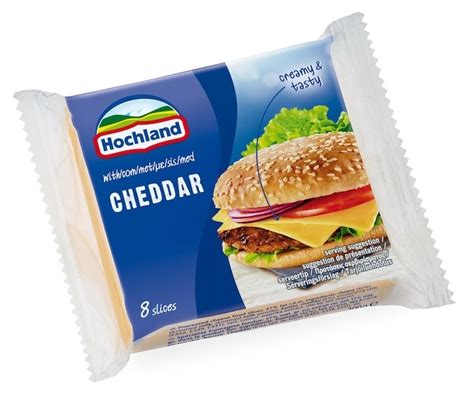 Сыр Hochland cheddar sulatejuustoviipale200g 4002468021319 Лапландия