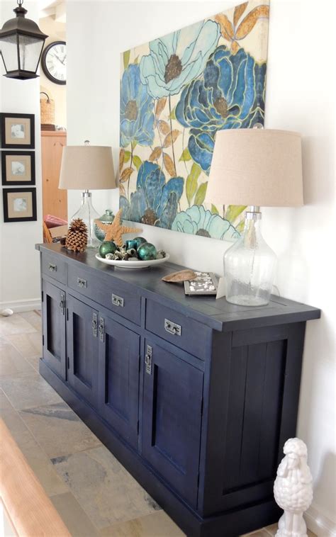 A credenza desk (often simply, credenza) is a modern desk form usually placed next to a wall as a secondary work surface to that of another desk, such as a pedestal desk, in a typical executive office. Ana White | Gigantic planked sideboard - DIY Projects