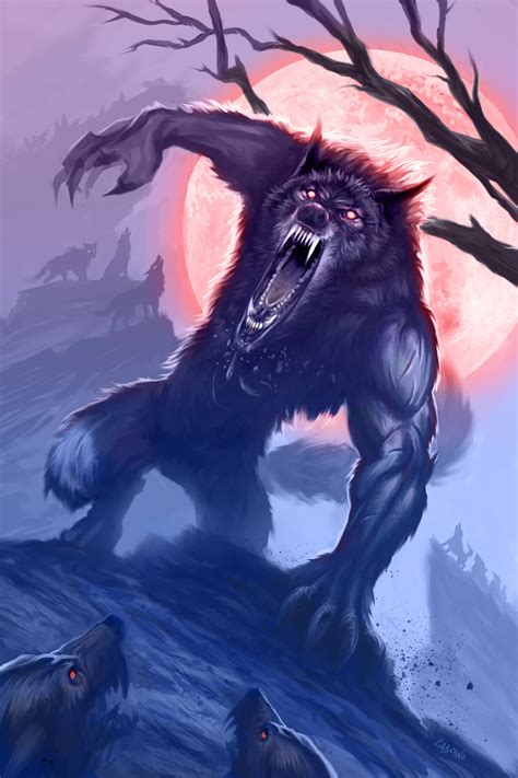 Werewolf Vampires And Werewolves Fantasy Creatures