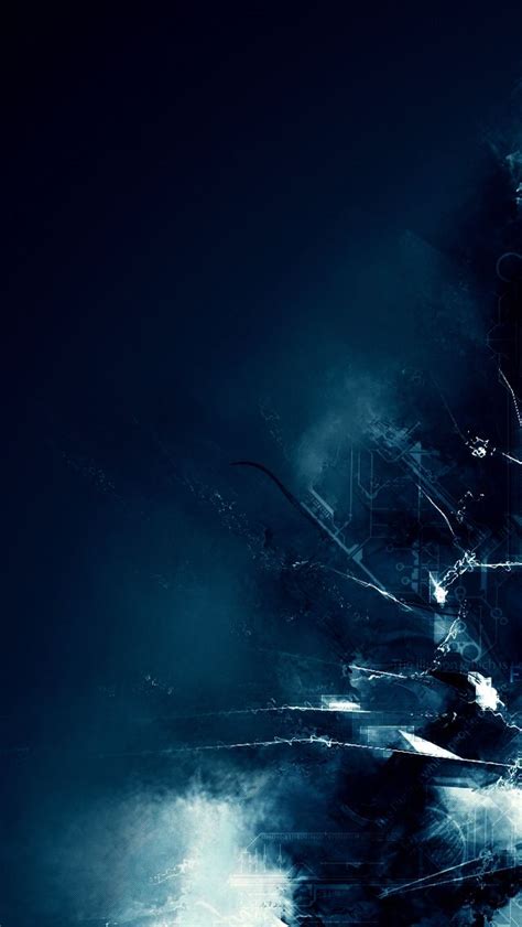Dark Blue Abstract Iphone Wallpaper Abstracto Fondos De Pantalla