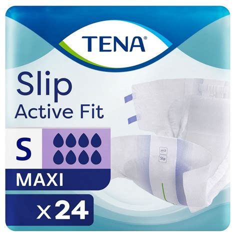 tena slip active fit maxi small pack of 24 shop countrywide healthcare