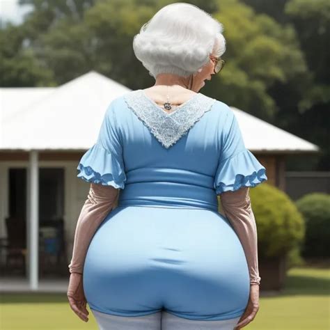 1920x1080 Converter Granny Showing Her Big Booty