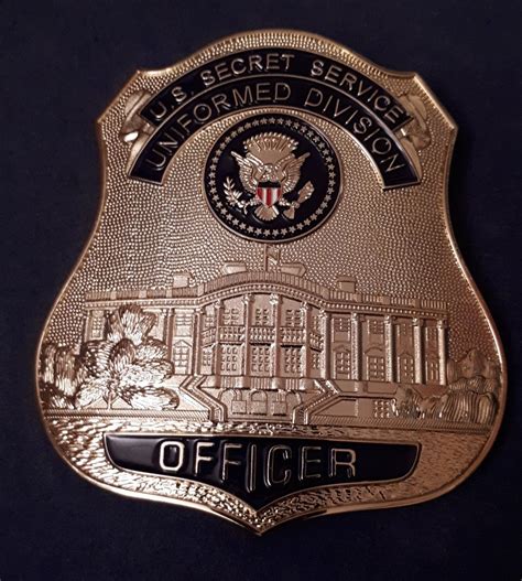 Badge Secret Services Uniformed Division Hollinsigne