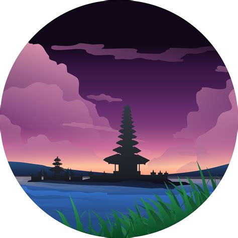 Bedugul Bali Redraw Icons Png Free Png And Icons Downloads