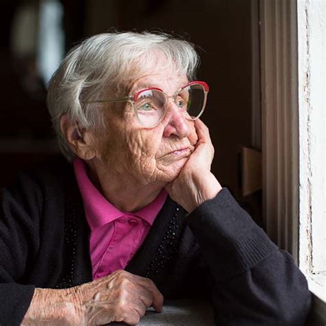Sad Elderly Woman Connecticut Behavioral Health