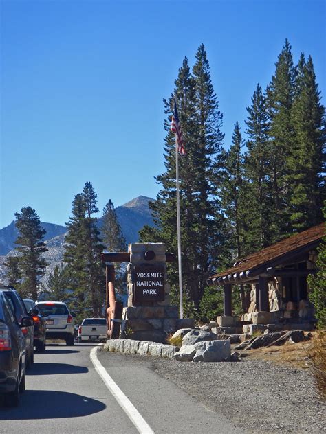 Another View Of The East Entrance Into Yosemite Via Hwy 120 Expect To