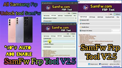 Samfw Frp Unlocking Tool V All Samsung Frp Unlock With One Click My