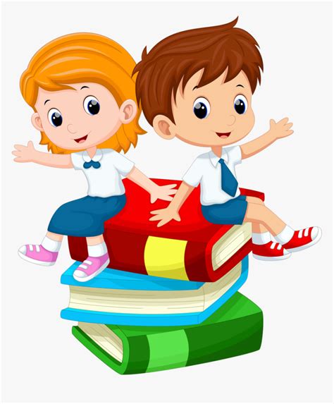 Kids Cartoon Student Free Download Png Hq Clipart School Kids Clipart