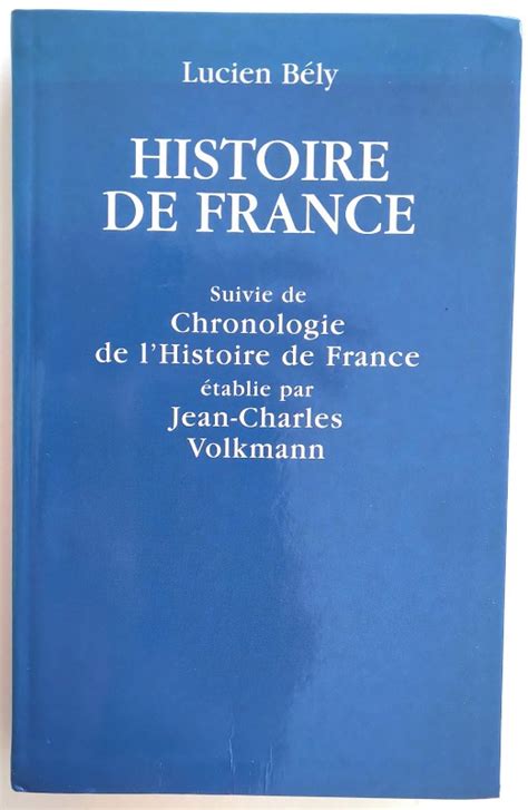 Histoire De France Lucien BÉly