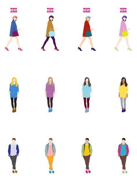 High quality free people cutouts | People illustration, People cutout, Silhouette people