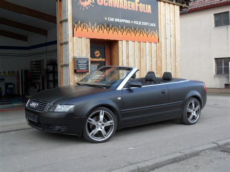 Cms c8 schwarz matt größe: http://www.schwabenfolia-carwrapping.de/audi-a4-cabrio ...