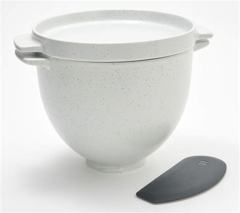 Kitchenaid 5 Qt Ceramic Bread Bowl With Lid And Dough Scraper