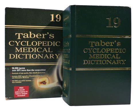 Tabers Cyclopedic Medical Dictionary Clayton L Thomas Donald Venes