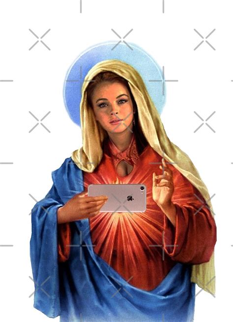 Holy Mother Lohan Instagram Live By Sameoldchic Redbubble