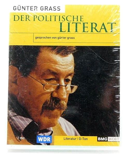 Audio Book Cassette Gunter Grass Der Politische Literat Wdr Bmg Wort