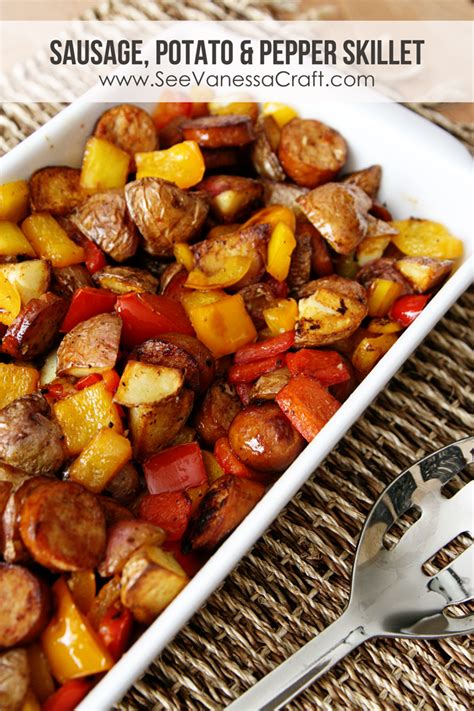Skillet bruschetta chicken dinner from sally's baking addiction. (recipe) sausage, potato & peppers healthy skillet - See ...