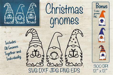 Free Christmas Gnomes Svg - Best Free SVG Cut Files Cricut & Silhouette