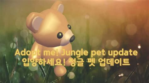 Weve got a list of all the common uncommon rare ultra rare and legendary pets. (ROBLOX) 입양게임 정글펫 업데이트 Adopt me! Jungle pet update - YouTube