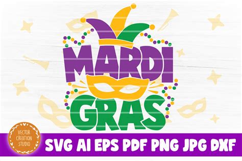 Mardi Gras SVG Graphic By VectorCreationStudio Creative Fabrica