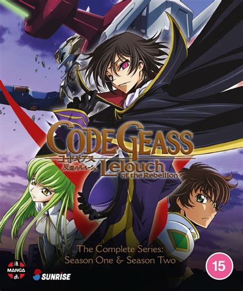 Code Geass Lelouch Of The Rebellion The Complete Series Blu Ray