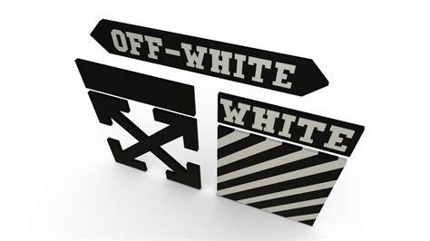 Logo Off White Off White Lines Logo Logodix Lihat Ide Lainnya