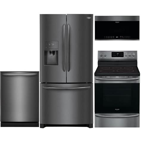 Kitchen appliance brands often offer packages at a discounted price. 4 Piece Kitchen Appliance Packages | Mouzz Home