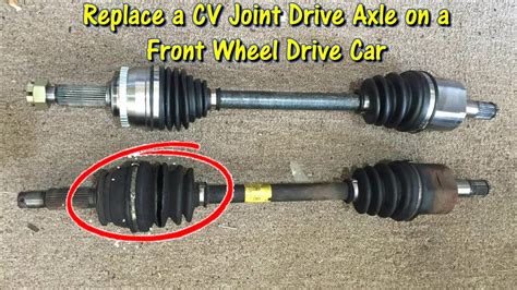 Front Cv Axle Cv Joint Drive Shaft Assembly Driver Passenger Side