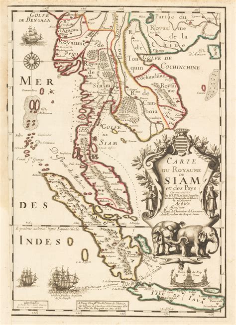 Siam 1686 Thailand Map, Thailand Photos, Thailand Travel, Thailand