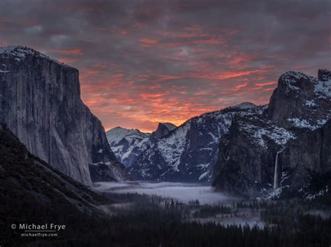 Misty Yosemite Valley Michael Frye Photography