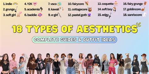 18 Types Of Aesthetics The Ultimate Guide With Pictures 2023