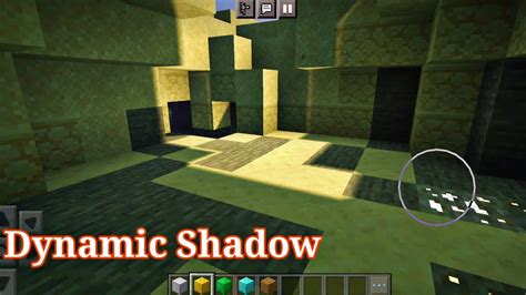 Minecraft Pe Dynamic Shadows Mcpe Rtx Ray Tracing Shaders 118 Youtube